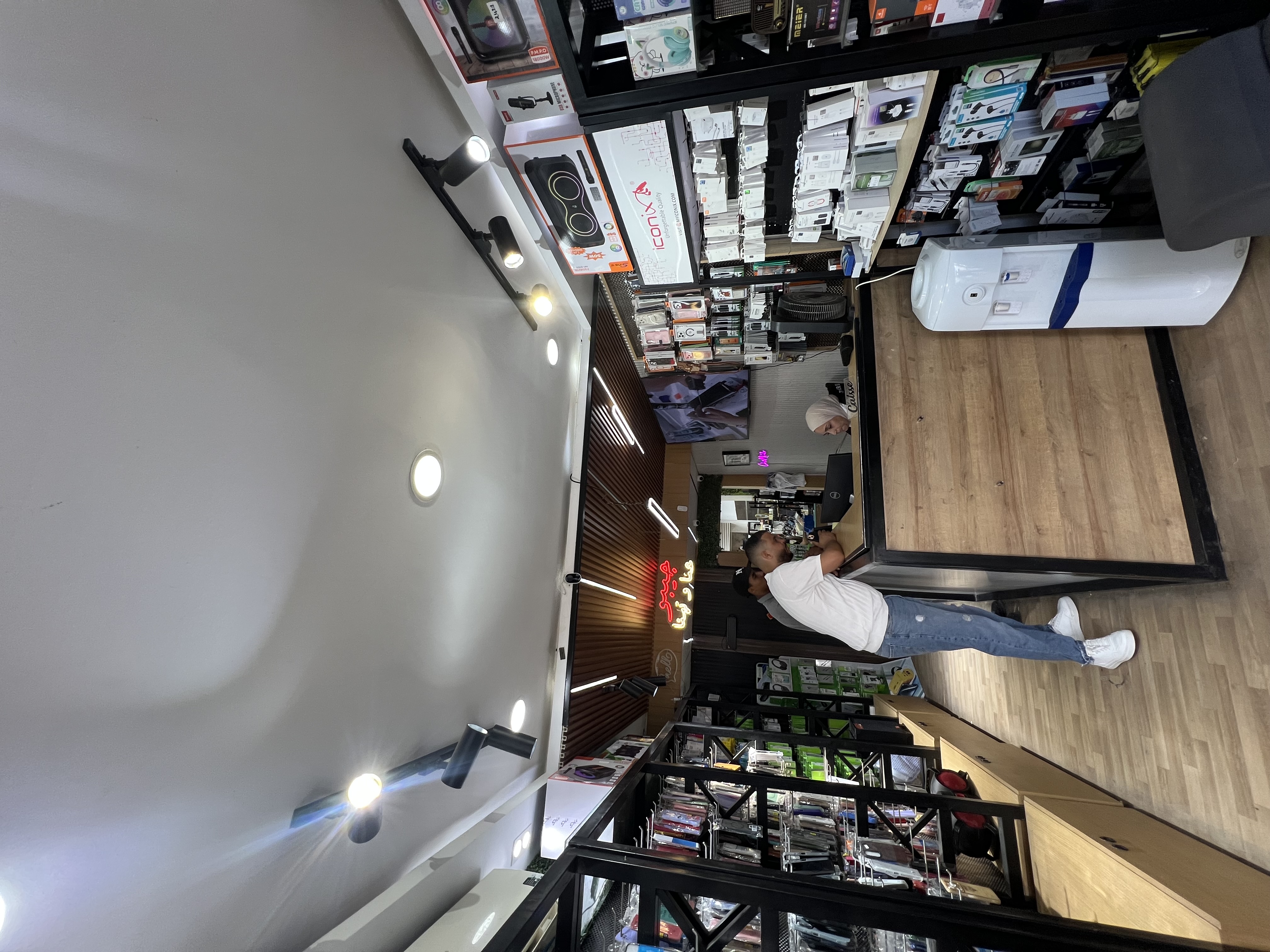 ClinicMobile Store Lobby and Accessories Showroom